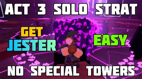 tds act 3 duo strat|Tower Defense Simulator .